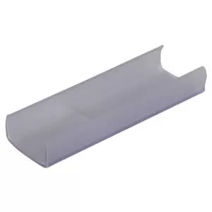 Короб пластиковый/клипса для гибкого неона 15х26мм, длина 5 см (цена за 1шт.)